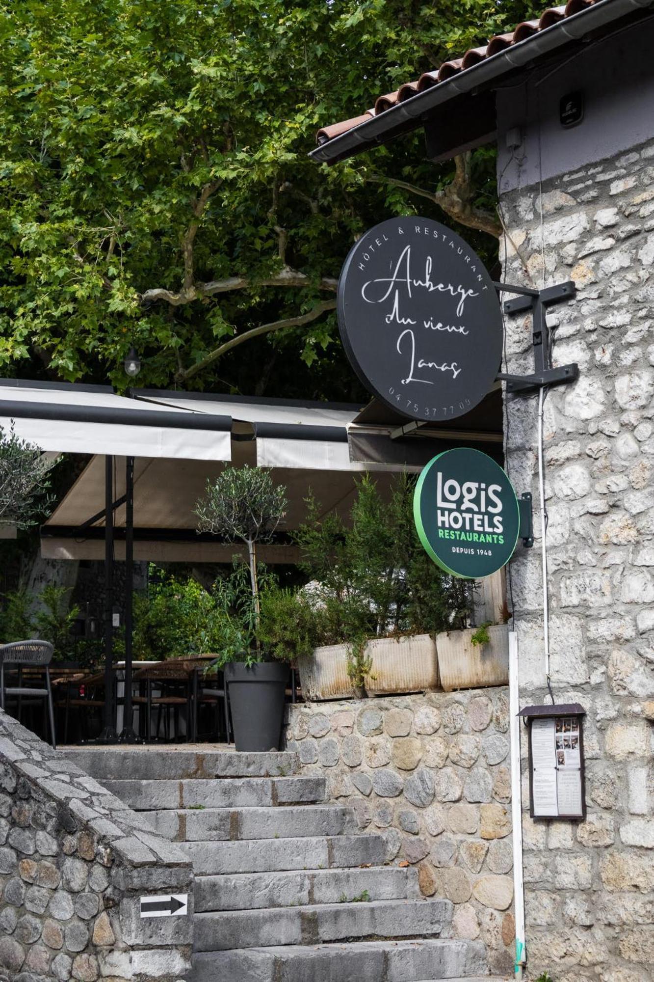Auberge Du Vieux Lanas Logis Hotel Restaurant المظهر الخارجي الصورة